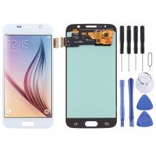 OLED LCD Screen for Samsung Galaxy S6 with Digitizer Full Assembly (White)