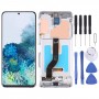 Original Super AMOLED LCD Screen for Samsung Galaxy S20+ 5G SM-G986B/G985 Digitizer Full Assembly with Frame (Silver)