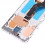 Pantalla LCD Super AMOLED original para Samsung Galaxy S20+ 5G SM-G986B/G985 Digitizador Conjunto con marco (plata)
