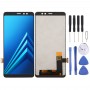 Incell LCD ნახევარი ეკრანი Galaxy A8+ (2018) A730F, A730F/DS Digitizer Full Assembly (შავი)