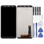 incell LCD Half Screen for Galaxy A6+ (2018) A605G With Digitizer Full Assembly (Black)