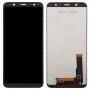 Incell LCD -Halbbildschirm für Galaxy A6+ (2018) A605G mit Digitalisierer Vollbaugruppe (schwarz)