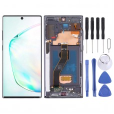 Original LCD Screen for Samsung Galaxy Note10+ 4G/Note10+ 5G SM-N976/N975 Digitizer Full Assembly With Frame (Black)