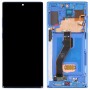 Pantalla LCD original para Samsung Galaxy Note10+ 4G/Note10+ 5G SM-N976/N975 Digitizador Conjunto con marco (azul oscuro)