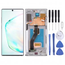 Original LCD Screen for Samsung Galaxy Note10+ 4G/Note10+ 5G SM-N976/N975 Digitizer Full Assembly With Frame (Grey)