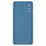 Para la cubierta trasera de batería Samsung Galaxy A02 con cubierta de lente de cámara (azul)