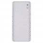 För Samsung Galaxy A02 -batteriets bakåtskydd med kameralinsskydd (vit)