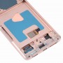 Original Super AMOLED LCD Screen for Samsung Galaxy S21+ (5G) SM-G996 Digitizer Full Assembly With Frame (Gold)