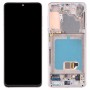 Original Super AMOLED LCD Screen For Samsung Galaxy S21 4G/S21 5G SM-G990 SM-G991 Digitizer Full Assembly with Frame (Gold)