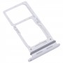 For Samsung Galaxy A33 5G SM-A336B Original SIM Card Tray + SIM Card Tray / Micro SD card tray (White)
