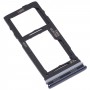 For Samsung Galaxy M52 5G SM-M526B Original SIM Card Tray + SIM Card Tray / Micro SD card tray (Black)