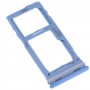 For Samsung Galaxy M52 5G SM-M526B Original SIM Card Tray + SIM Card Tray / Micro SD card tray (Blue)