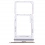 Samsung Galaxy A73 5G SM-A736B Original SIM-korttilaatikko + SIM-korttilokero / Micro SD -korttilokero (valkoinen)