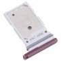 För Samsung Galaxy S22 Ultra 5G SM-S908B Original Sim Card Tray + SIM Card Tray (Purple)