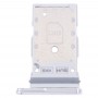 Para Samsung Galaxy S22 Ultra 5G SM-S908B SIM Card Tray + SIM Card Bany (blanco)