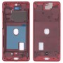 Per Samsung Galaxy S20 Fe 5G SM-G781B Piatta di cornice a cornice medio (rosso)