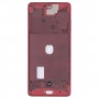 Para Samsung Galaxy S20 Fe 5G SM-G781B Middle Frame Bisel Plate (rojo)