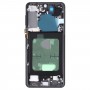 Para Samsung Galaxy S21+ 5G SM-G996B Middle Frame Bisel Plate (negro)