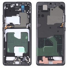A Samsung Galaxy S21 Ultra 5G SM-G998B középső keretelőlap-tányérhoz (fekete)