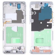 För Samsung Galaxy S21 Ultra 5G SM-G998B Middle Frame Bezel Plate (Silver)