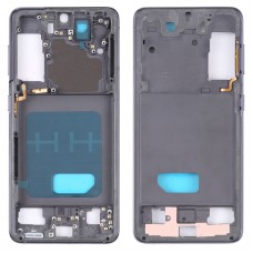 Para Samsung Galaxy S21 5G SM-G991B Middle Frame Bisel Plate (negro)