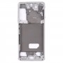 A Samsung Galaxy S21 5G SM-G991B középső keretelőlap-lemezhez (ezüst)