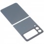 За Samsung Galaxy Z Flip3 5G SM-F711B стъклен капак за заден капак (зелено)