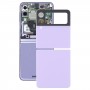 Pro Samsung Galaxy Z Flip3 5G SM-F711B skleněný zadní kryt (fialové)