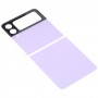 For Samsung Galaxy Z Flip3 5G SM-F711B Glass Battery Back Cover (Purple)