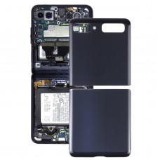 Pour Samsung Galaxy Z Flip 4G SM-F700 Battery Back Cover (noir)