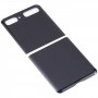 עבור Samsung Galaxy Z Flip 4G SM-F700 סוללת זכוכית כיסוי אחורי (שחור)