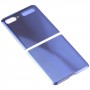 Для Samsung Galaxy Z Flip 4G SM-F700 Стеклянная батарея задняя батарея (синяя)