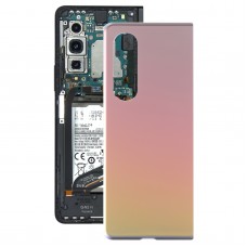 För Samsung Galaxy Z Fold3 5G SM-F926B Glasbatteri bakåt (guld)