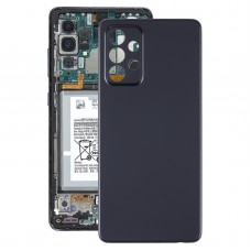 За Samsung Galaxy A52 5G SM-A526B BATTOR BATHICE COVER (ЧЕРЕН)
