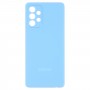 Pour la couverture arrière de la batterie Samsung Galaxy A52 5G SM-A526B (bleu)