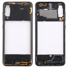 Para el marco de la carcasa trasera del Galaxy A50 con llaves laterales (negro)