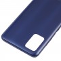За Samsung Galaxy A03S SM-A037F BATTOR BATHRE COVER (син)