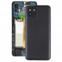 Pour la couverture arrière de la batterie Samsung Galaxy A03 SM-A035F (noir)