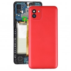 Para Samsung Galaxy A03 SM-A035F Batería trasera (rojo)