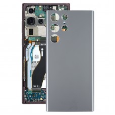 За задния капак на батерията на Samsung Galaxy S22 Ultra (сиво)