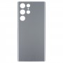 Para Samsung Galaxy S22 Ultra Battery Back Cover (gris)