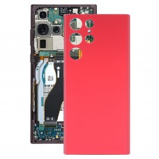 Pro Samsung Galaxy S22 Ultra Battery Back Cover (červená)