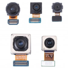 För Samsung Galaxy A72 SM-A725 Originalkamerauppsättning (tele + makro + bred + huvudkamera + främre kamera)