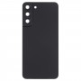 עבור Samsung Galaxy S22+ 5G SM-S906B כיסוי אחורי סוללה עם כיסוי עדשת מצלמה (שחור)