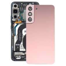 对于三星Galaxy S22+ 5G SM-S906B电池盖带相机镜头盖（粉红色）
