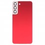 Para Samsung Galaxy S22+ 5G SM-S906B Batería Tapa trasera con cubierta de lente de cámara (rojo)