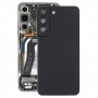 För Samsung Galaxy S22 5G SM-S901B Batteriets bakåtskydd med kameralinsskydd (svart)