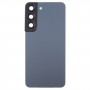 עבור Samsung Galaxy S22 5G SM-S901B כיסוי אחורי סוללה עם כיסוי עדשת מצלמה (כחול)
