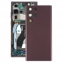 För Samsung Galaxy S22 Ultra 5G SM-S908B Batteriets bakåtskydd med kameralinsskydd (lila)