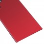 За Samsung Galaxy S22 Ultra 5G SM-S908B BATTOR BAIR COVER с капак на обектива на камерата (червено)